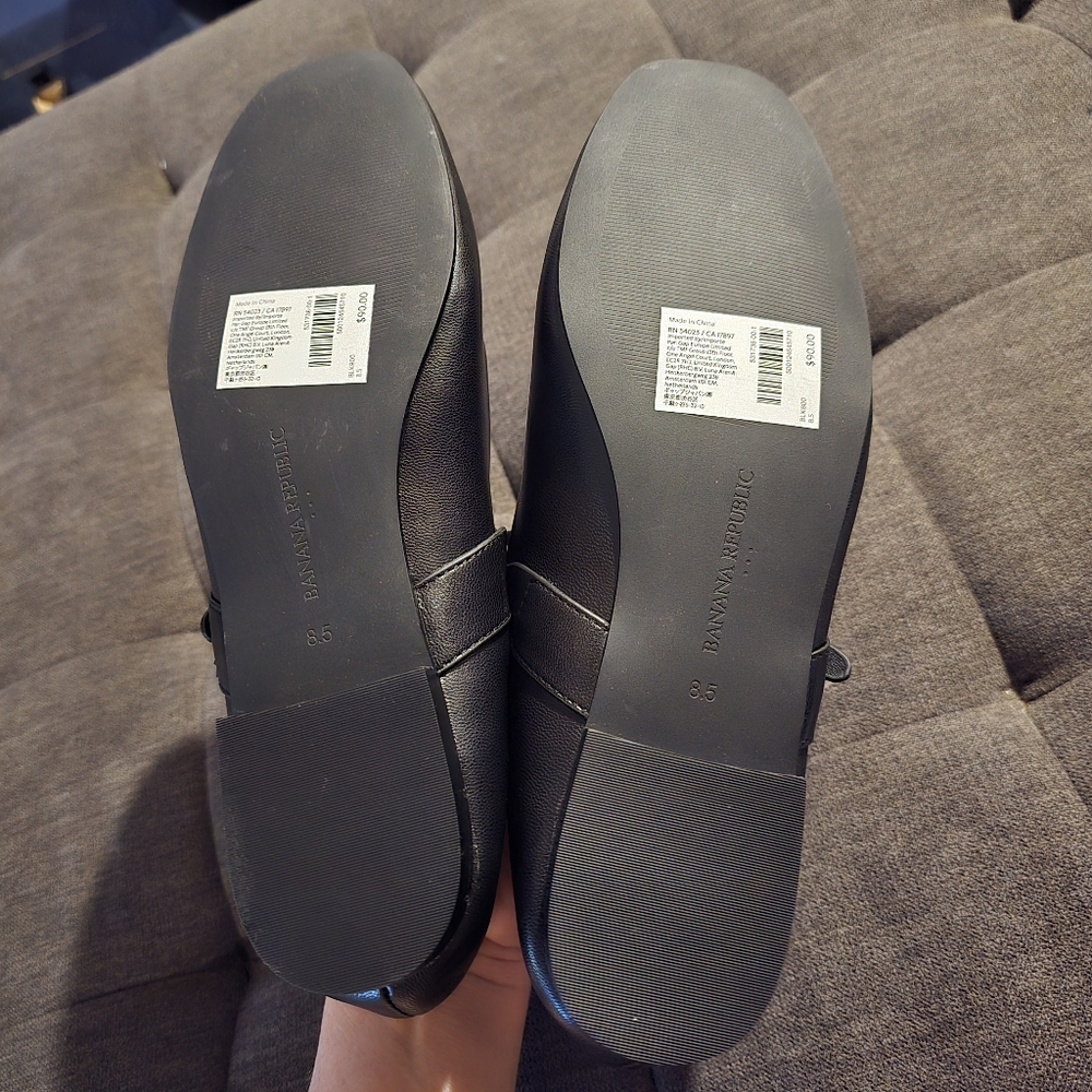 Banana Republic Vegan Leather Maryjane Ballet Flat black - Picture 8 of 8